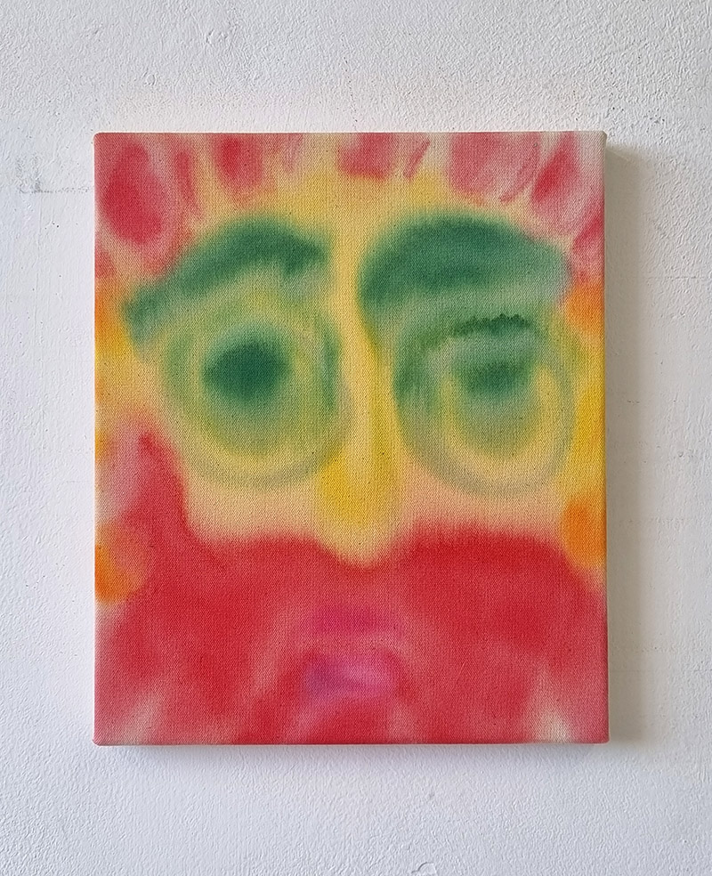 Untitled (Red) - 30 x 25 cm